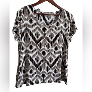 Chicos Travelers blouse Chicos size 2 USA size large